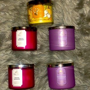 Bath and body works candles